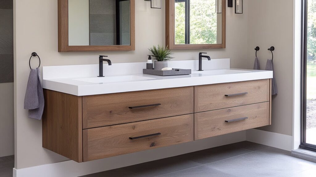 Floating Vanities: The Space-Creating Essential