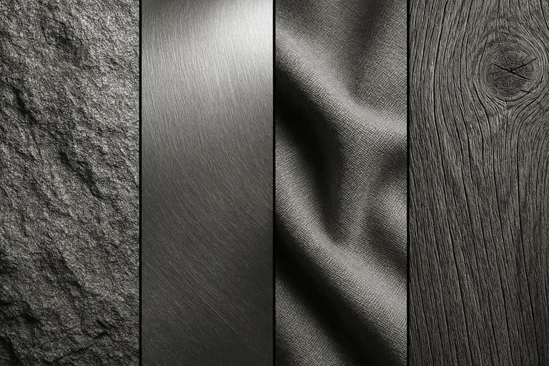 Texture Is Doing the Work That Colour Usually Does