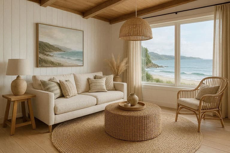 How to Create a Cozy Living Room with a Coastal New Zealand Vibe